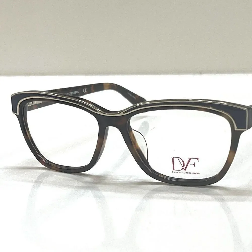Diane von Furstenberg DVF 5082 240 Tortoise Purple Eyeglass Frames 54-15-135 NEW